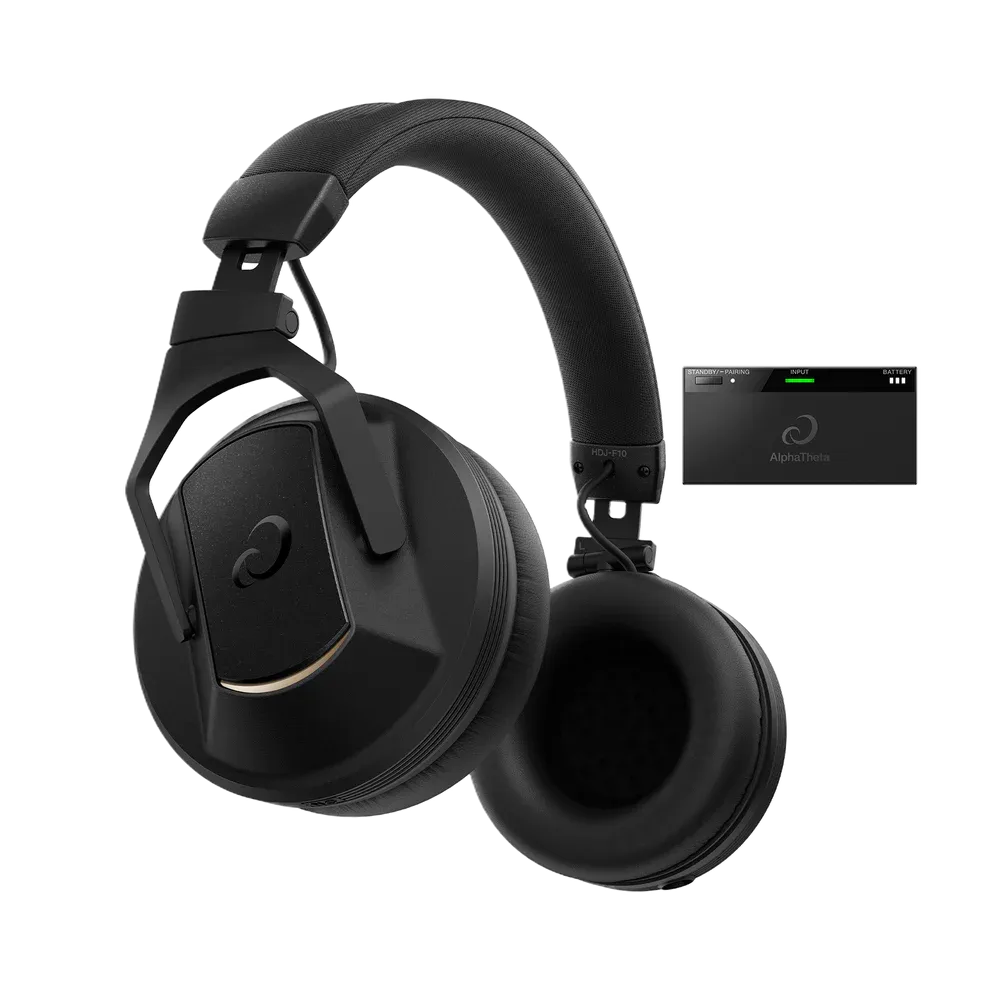 AlphaTheta HDJ-F10-TX with SonicLink Transmitter DJ Kulaklığı