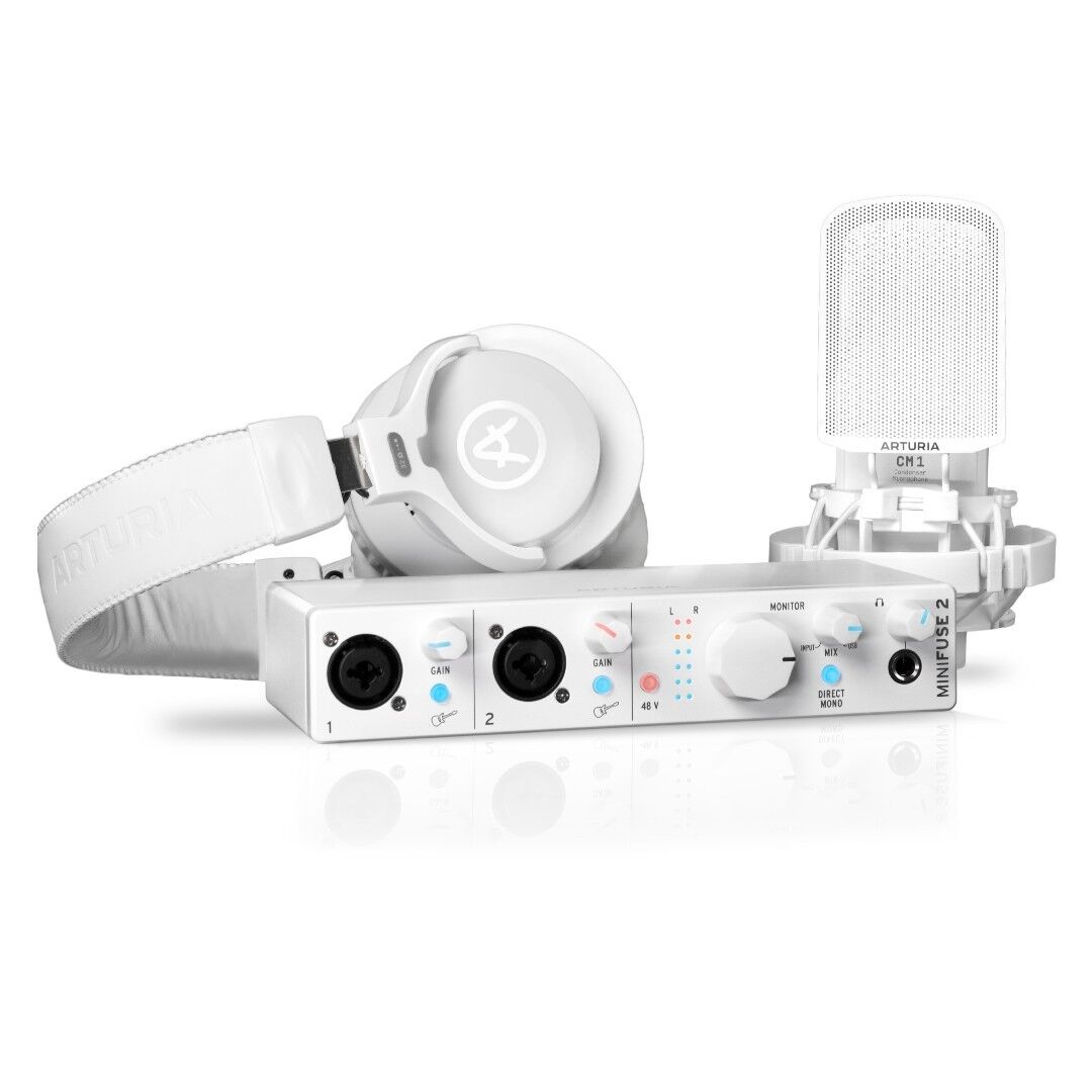 Arturia MiniFuse Recording Pack White